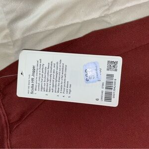 Lululemon HR scuba joggers